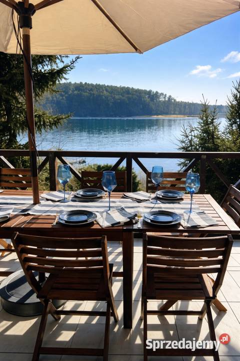 Dom z widokiem na jezioro i własnym pomostem Sprzedaż Dłużec