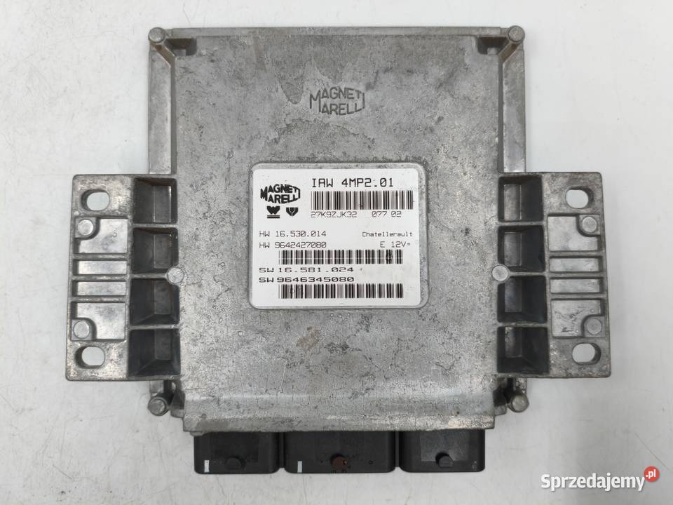 Sterownik Silnika Peugeot 307 20 16v 9646345080 Wyszków