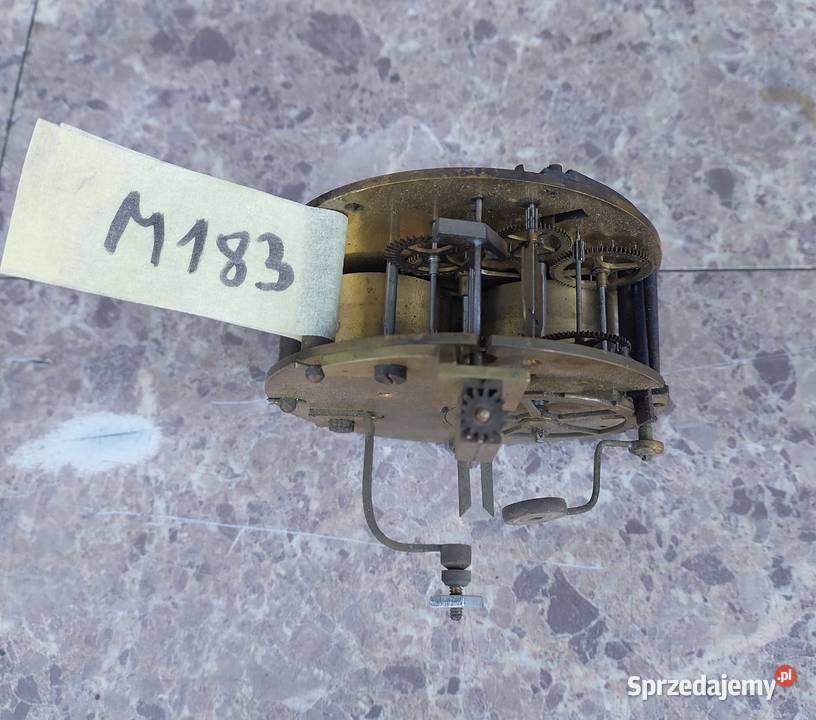 M183 Mechanizm starego francuskiego zegara Japy