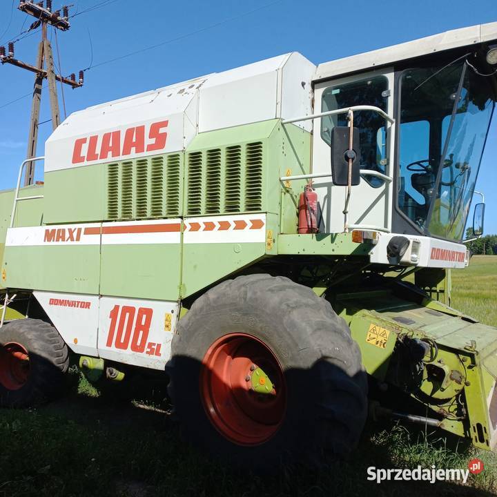 Kombajn Claas dominator 108maxi pomorskie Orłowo