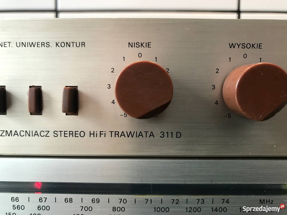 Unitra Trawiata WS 311D Faust 211D Equalizer Wieże i miniwieże Rumia