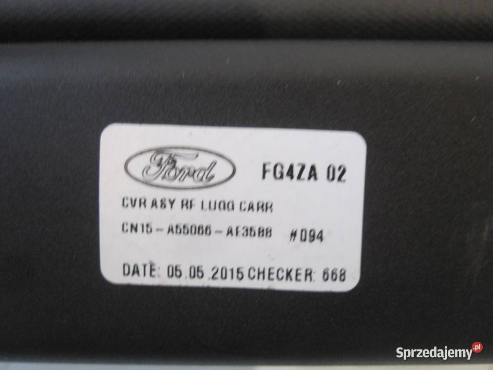 FORD ECOSPORT 19r roleta bagażnika Kielce