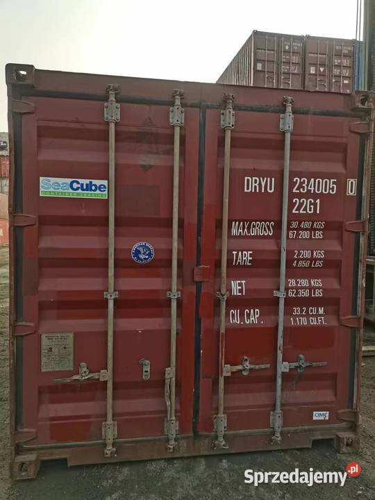 Kontener morski magazynowy 20DV 6 metrowy Police