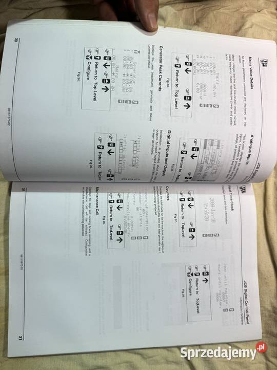 Instrukcja obsługi JCB seria G mazowieckie Kraszewo-Czubaki