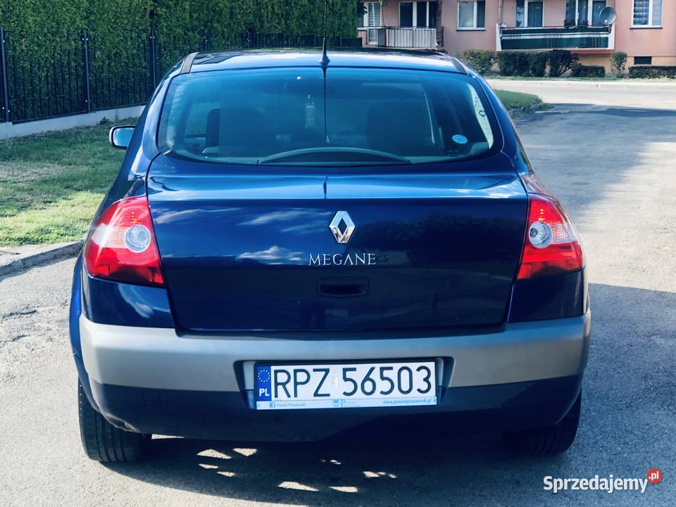 RENAULT MEGANE II SEDAN 16 16V 115 MAŁY PEZEBIEG