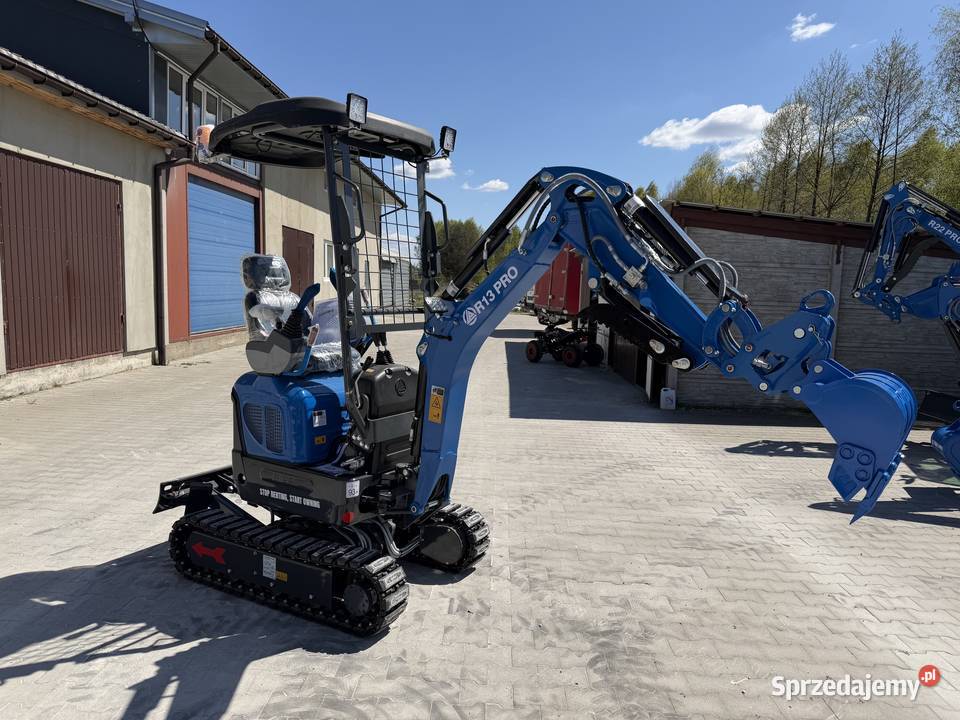 RIPPA R13 PRO nowa kompaktowa minikoparka Kubota Radomsko