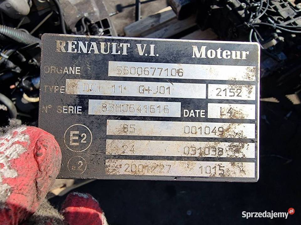 SILNIK KOMPLETNY RENAULT PREMIUM 320 320 DCI Lipno