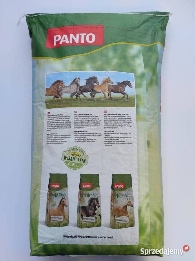 Pasza koni Aktiv Musli 20 Panto Strzelce Wielkie