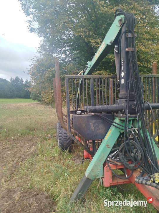 Przyczepa leśna more Maskiner Drawsko