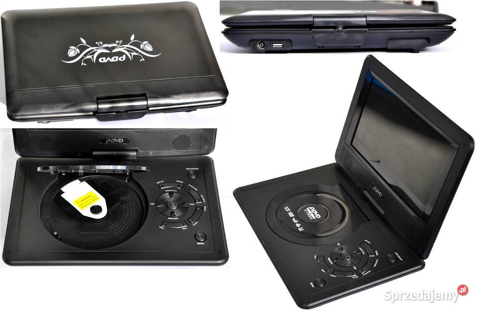 PRZENOŚNE DVD SAMOCHODOWE 9 C ODTWARZACZ USB