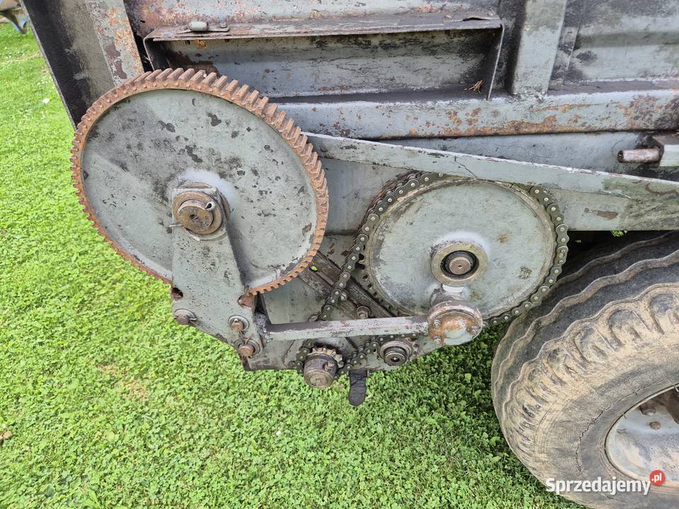 Rozrzutnik obornika dwuosiowy 6 ton Racibórz