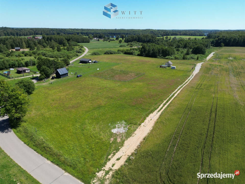 Grunt na sprzedaż 1013m2 Dziśnity 110zł/m2