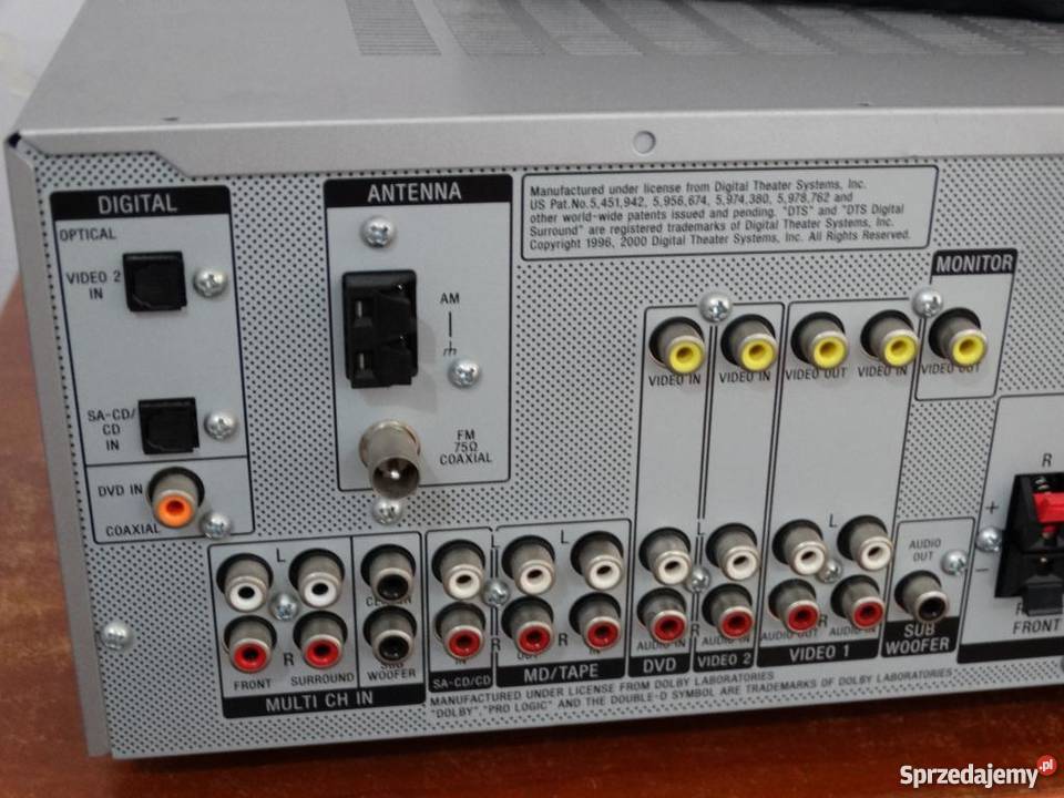 Amplituner Sony STRDE497 pilot mocny WYSYŁKA Jasło