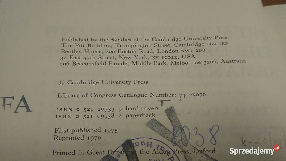 Presupposition and the delimitation of semantcis Gdańsk sprzedam