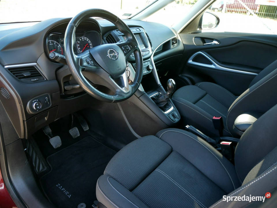 Opel Zafira 14T 140 Eu6 Krajowy 2gi Właściciel tempomat Opel Goczałkowice-Zdrój