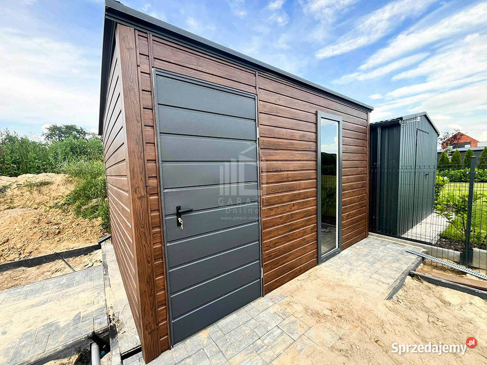 Schowek domek ogrodowy 3x3m drzwi okno Drawsko Pomorskie