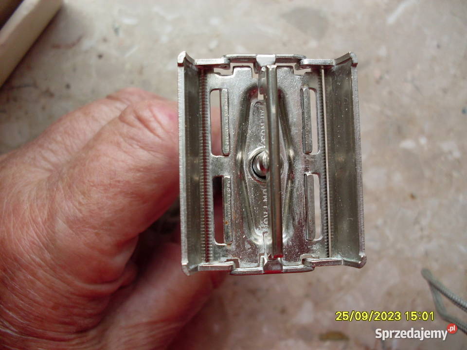 Maszynka Gillette do golenia na żyletki z USA Poznań