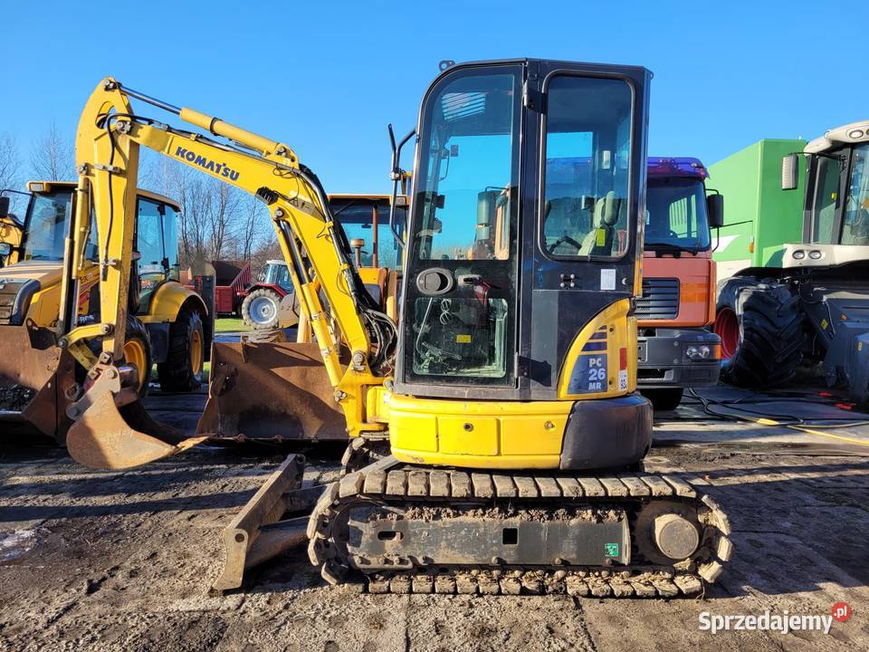 Komatsu PC26MR koparka gąsienicowa sprzedam