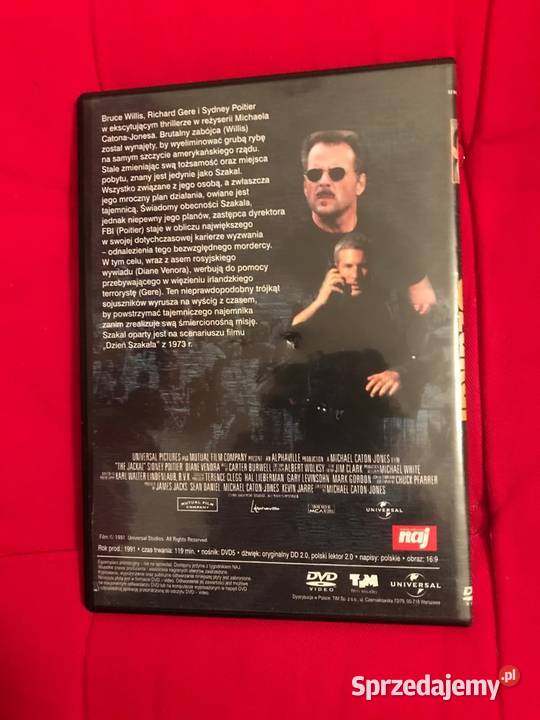Szakal dvd Warszawa