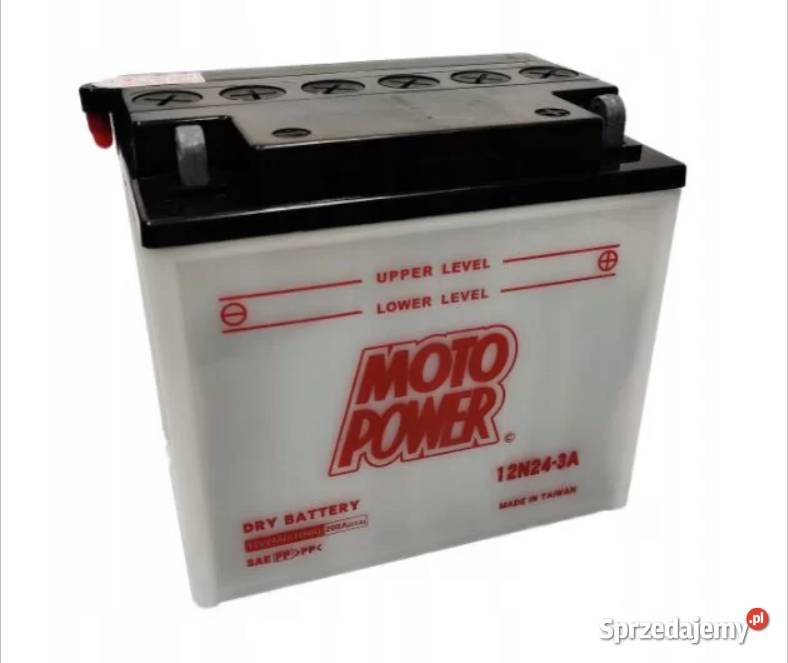 Akumulator motocyklowy MotoPower 12N243A 12V kujawsko-pomorskie