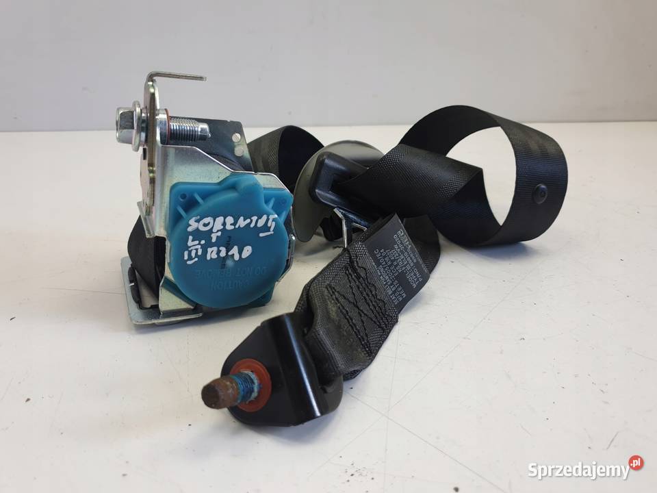 Sorento II PAS BEZPIECZENSTWA Lewy tył III Rząd Pasy bezpieczeństwa Rudka