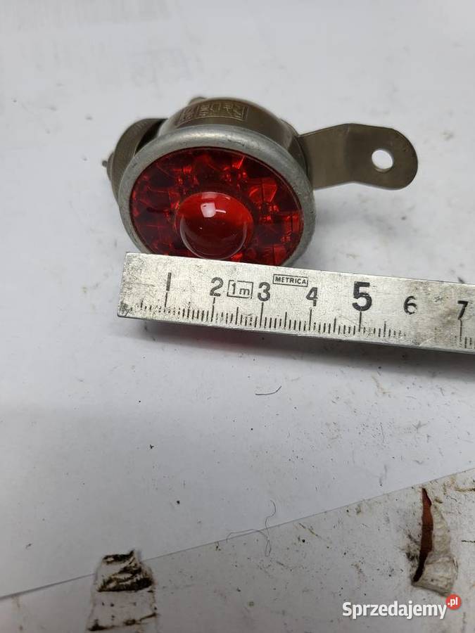 lampka tylna szklana diamand wanderer Części i akcesoria motocyklowe