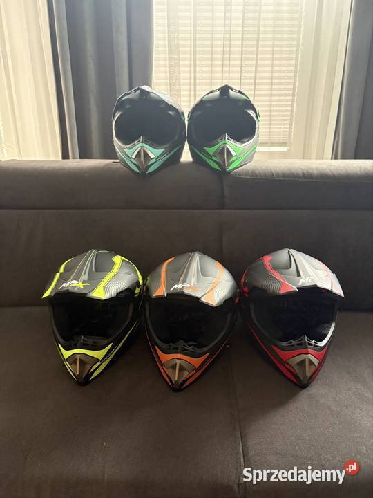Kaski na crossa kask motocyklowy lubuskie Maszewo