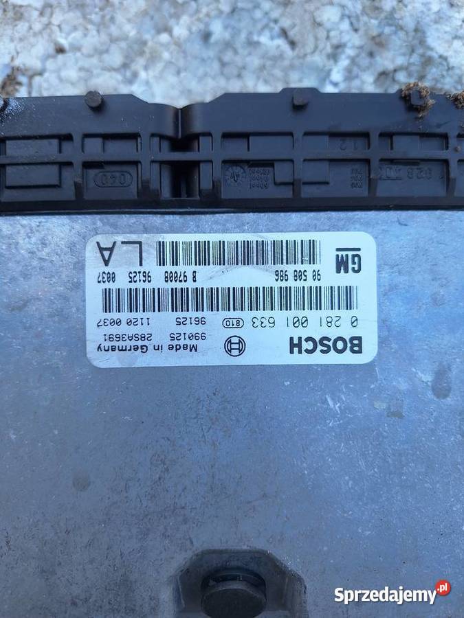 Komputer Sterownik Silnika Opel Vectra 20 Diesel lubelskie Wisznice sprzedam