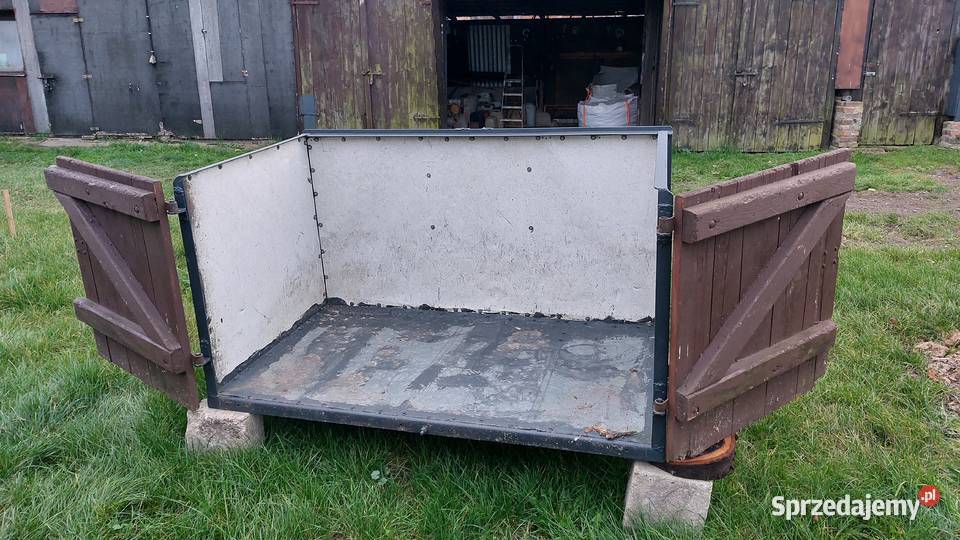 Kibitka kosz na pompe do traktora ciągnika plus Przyczepy rolnicze
