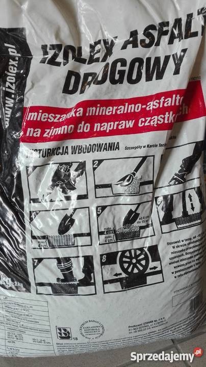 ASFALT na zimno 25 sprzedam
