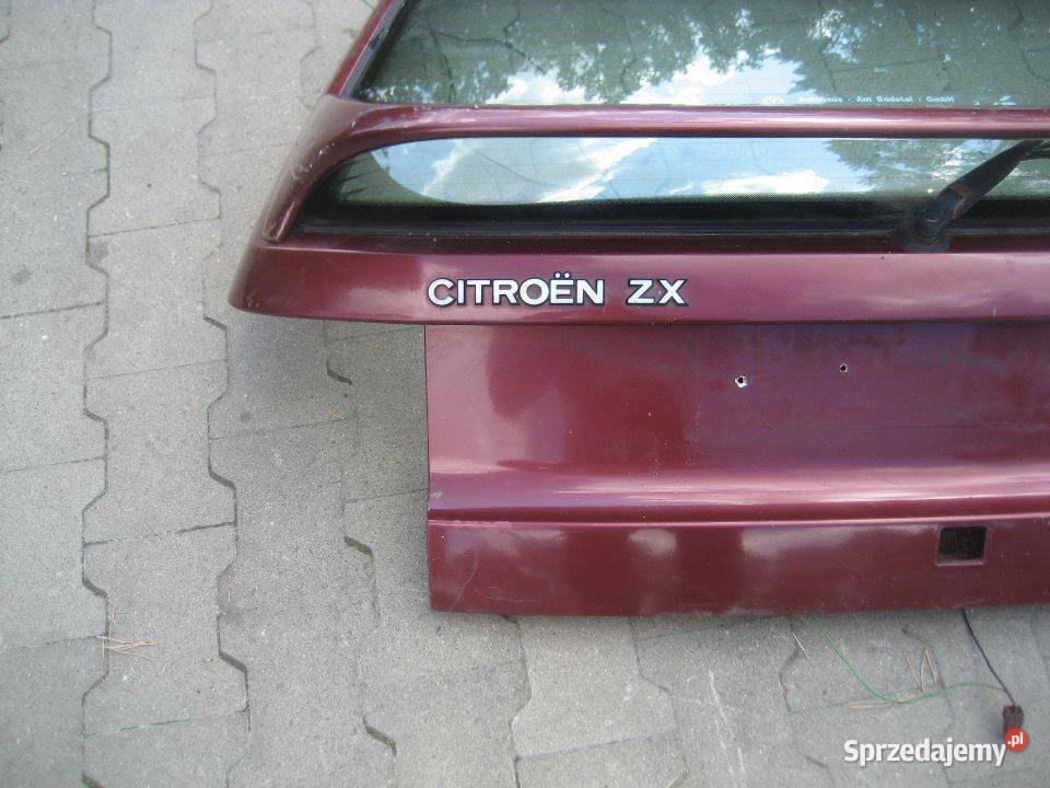 citroen zx klapa pokrywa bagażnika szyba spoiler osobowe Rakoniewice