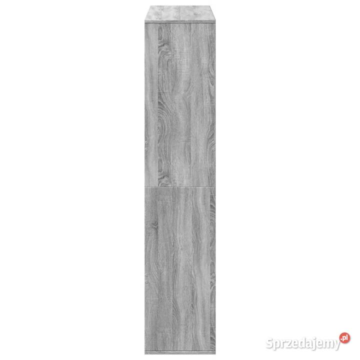 Regał szary dąb sonoma 100x33x1565 materiał Warszawa