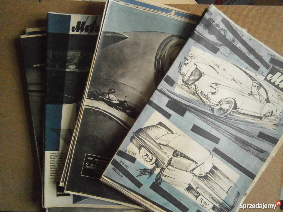 Czasopismo Motor roczniki lata 50 Kraków