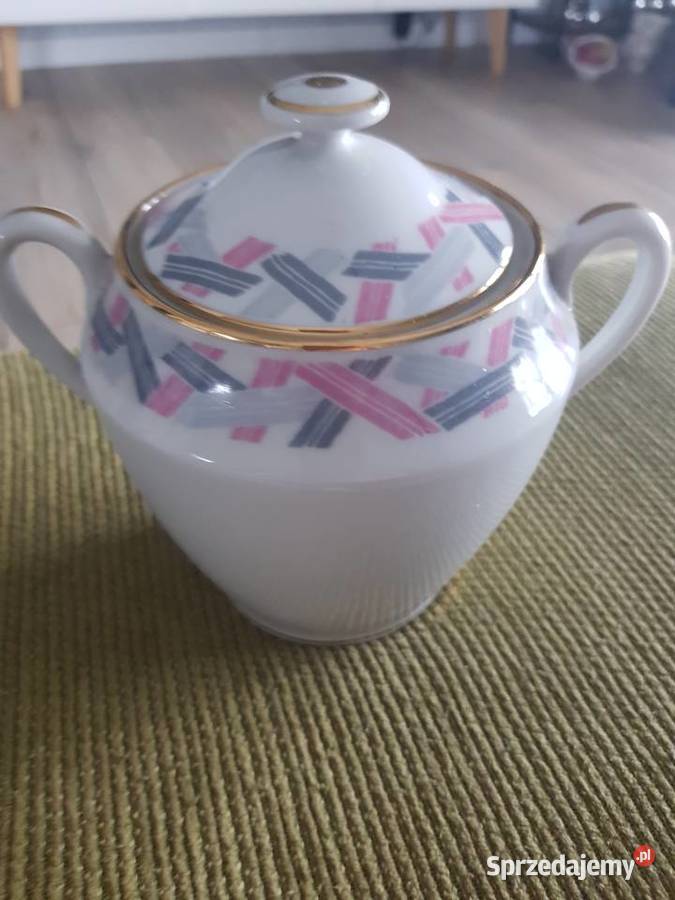 Cukiernica porcelana francuska Limoges wielkopolskie Wola Podłężna