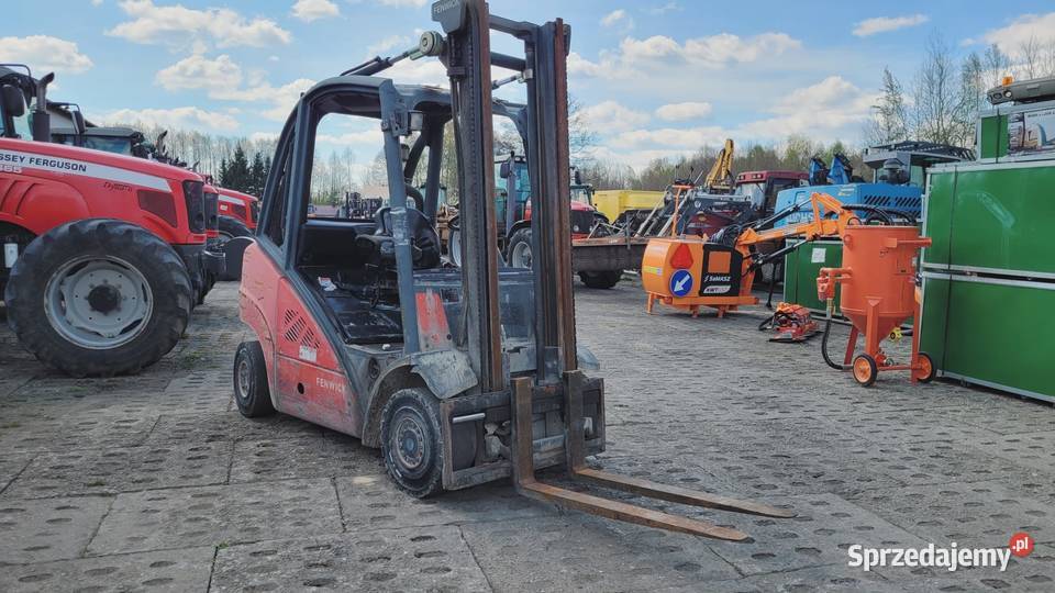 Wózek widłowy FenwickLinde H25D01 2012 r 2500 Linde podkarpackie Zaklików sprzedam