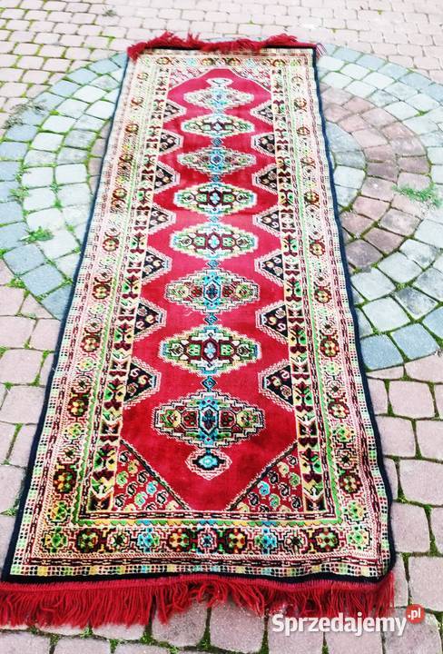 Dywan 83cmx240 PRL Łódź argopolana