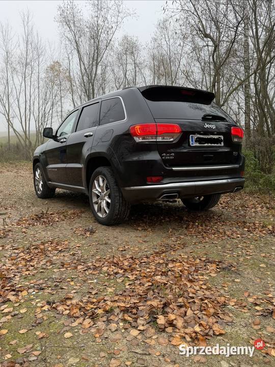 Jeep Grand Cherokee WK2 lift SUMMIT polski salon 108539km Warszawa