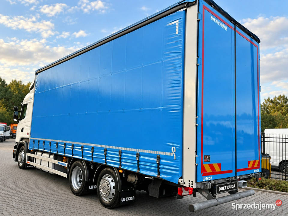 Scania R410 bez EGR Zabudowa Wecon Firana DŁ770 immobilizer Widełki