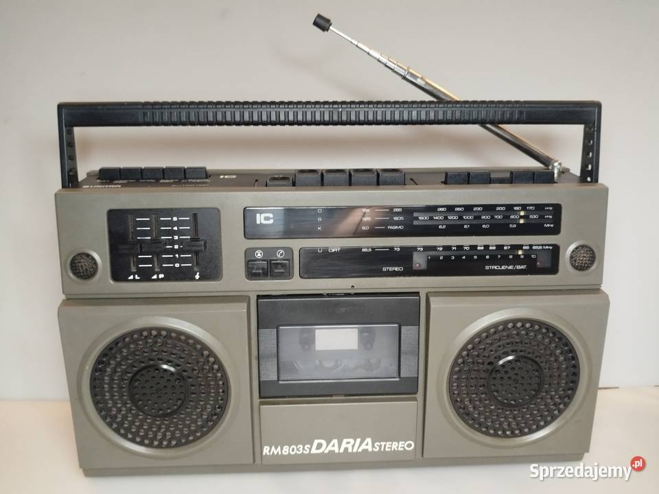 Radio magnetofon Stereo Unitra RM803S Daria Zgierz sprzedam