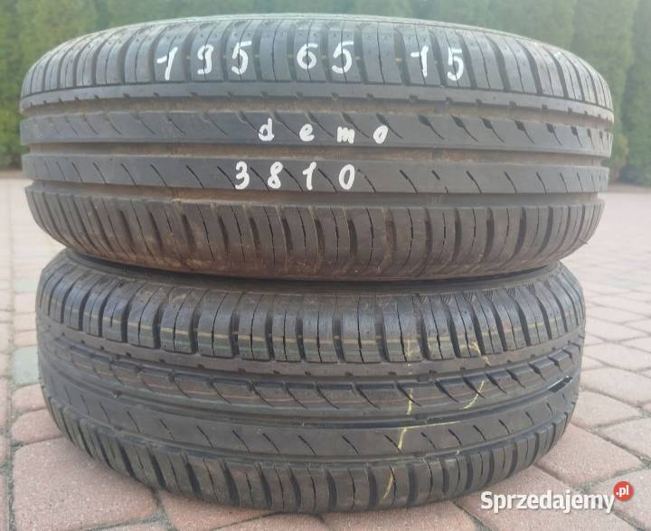 2 x Opona letnia Continental CONTIECOCONTACT 3 podkarpackie Skołoszów sprzedam