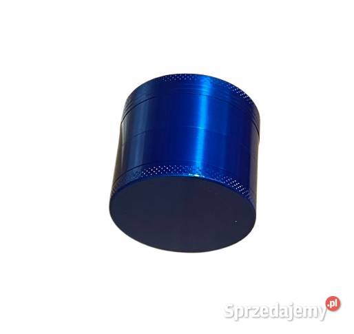 Niebieski Młynek do Tytoniu Suszu Grinder Ostrowy nad Okszą