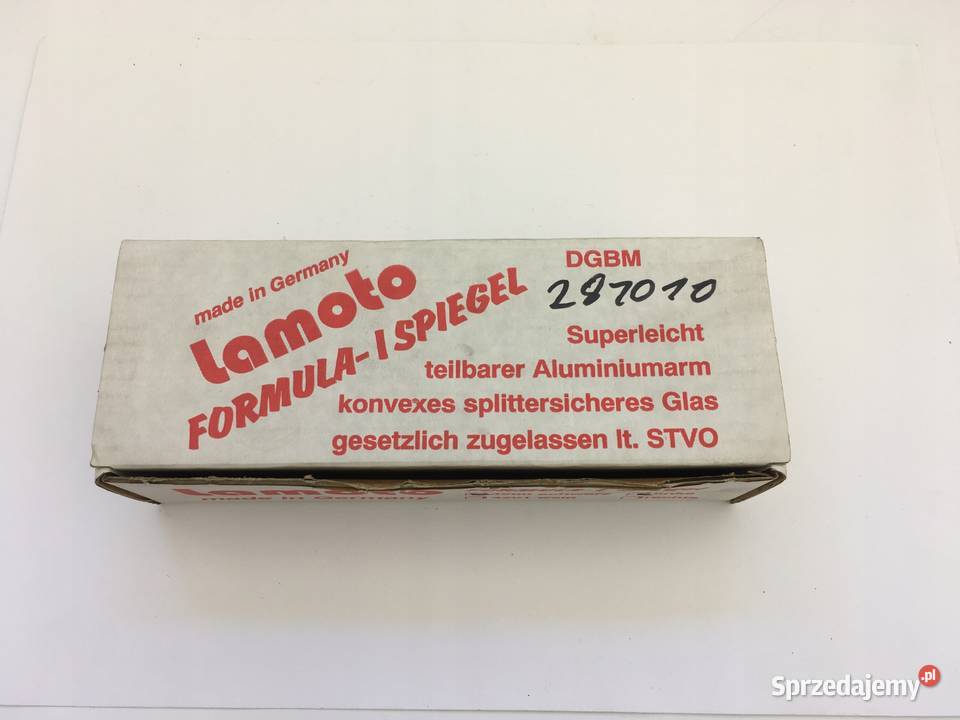 LAMOTO Lusterko motocyklowe tuning M6 czarne L Łobżenica