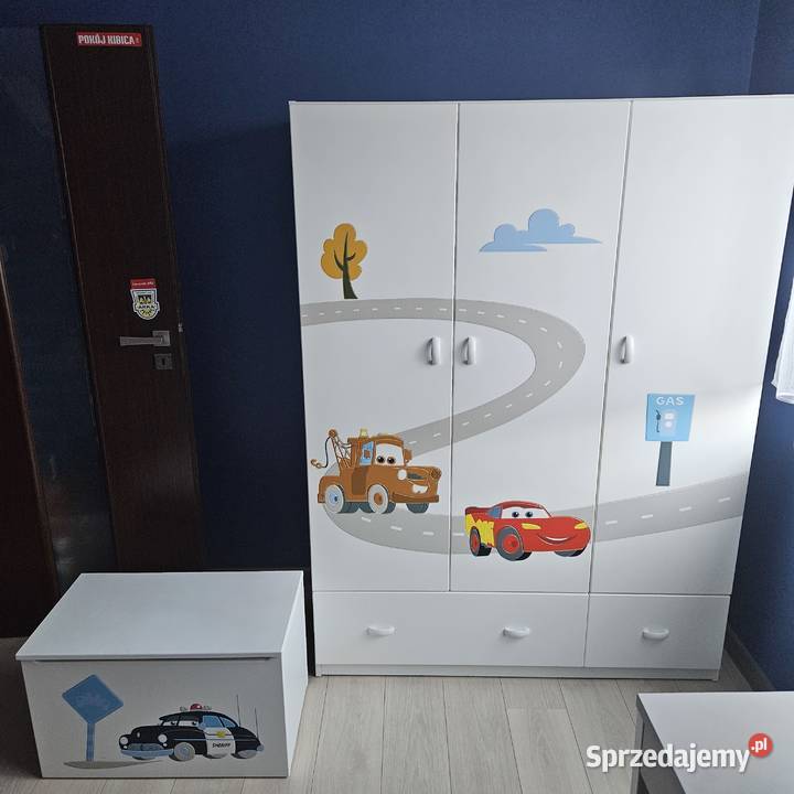 Meblik szafa plus skrzynia seria Cars Gdynia