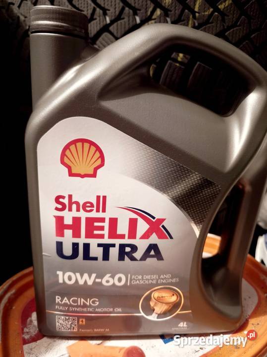 Olej Shell Helix Ultra Racing 10W60 4litry Kraków sprzedam