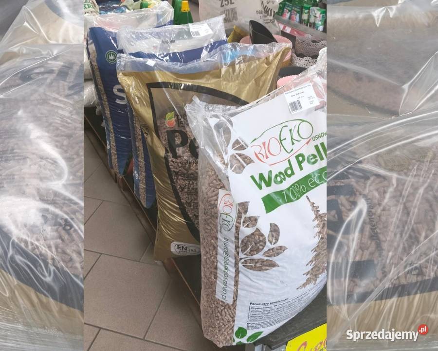 Pellet Gold paleta Opał Trzemeszno sprzedam