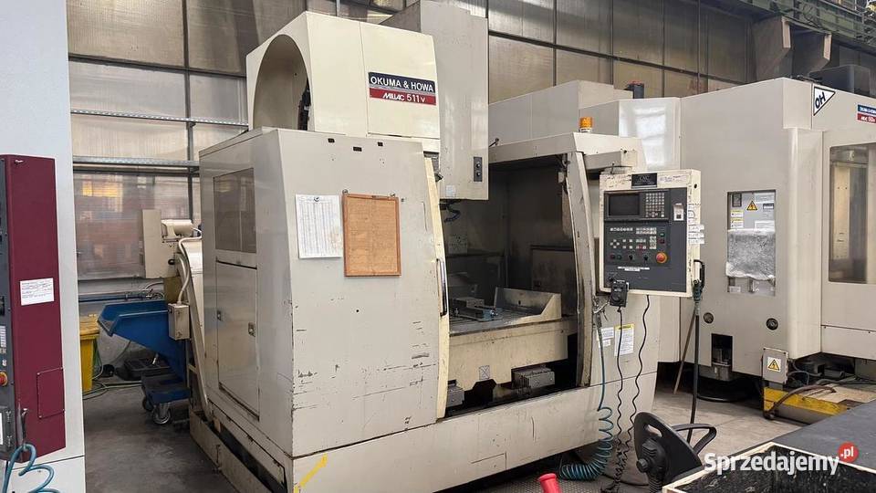 Centrum obróbcze Okuma Millac 511V Biznes i Przemysł Tarnowskie Góry