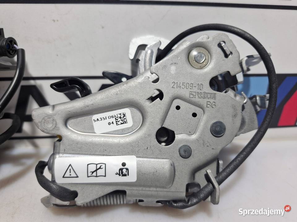 BMW F70 F74 ZAMKI MASKI PIROTECHNICZNE PRAWY sprzedam