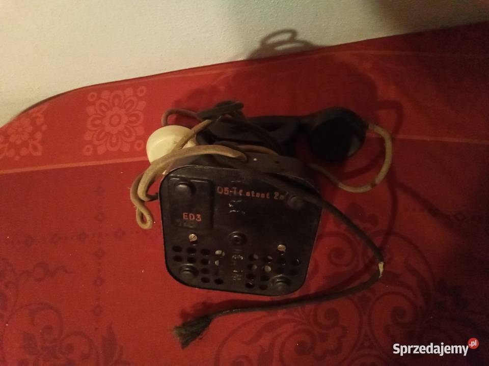 Stary Telefon na tarczę Elektronika mazowieckie Warszawa