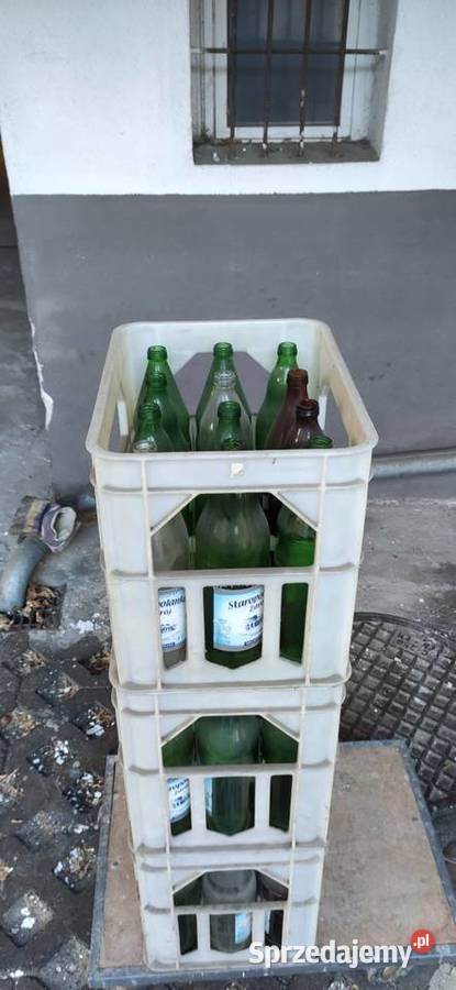 Skrzynki na butelki z PRL dolnośląskie Wrocław sprzedam