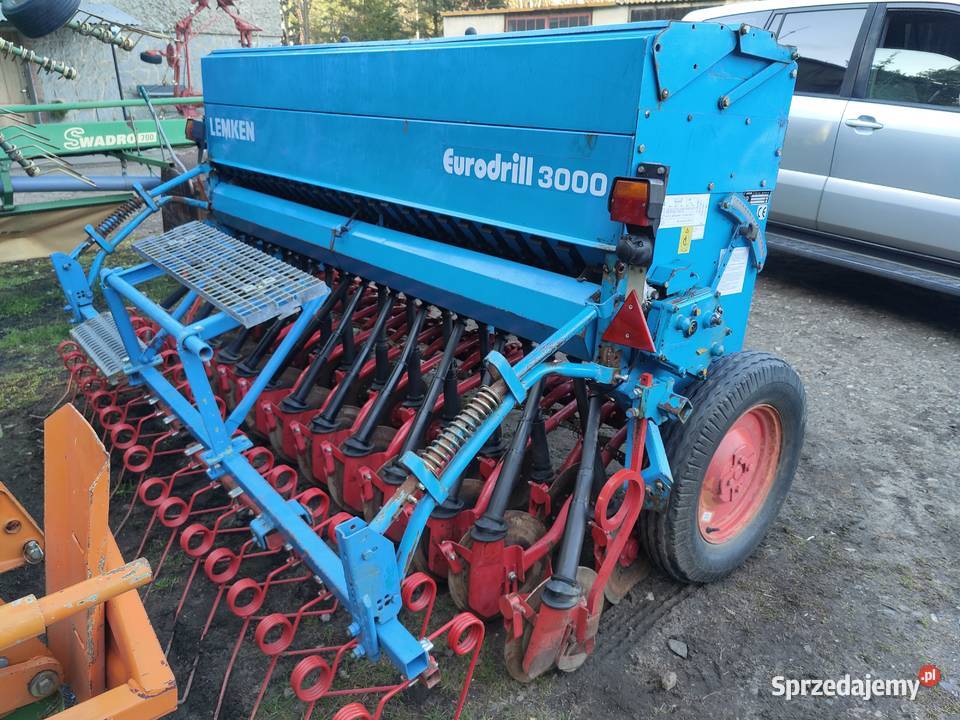 Siewnik LEMKEN Eurodrill 300 25 Talerzowy Przemęt sprzedam
